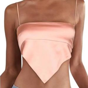 Danielle Bernstein handkerchief top, XS